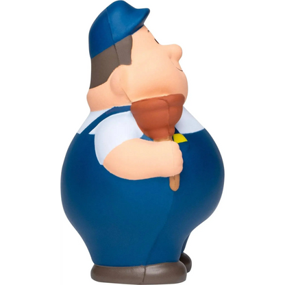 Klempner Bert Anti-Stress-Quetsch-Figur