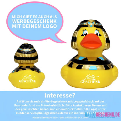 Kleopatra Ente Ägypten Quietsche-Ente / Badeente