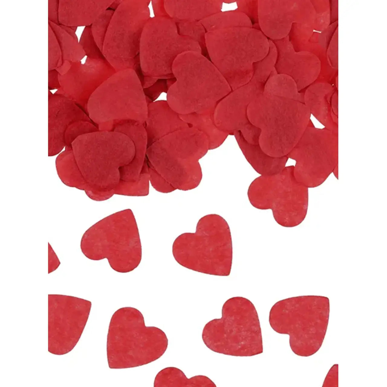 Konfettikanone mit roten Herzen - 28 cm - Party-Zubehör