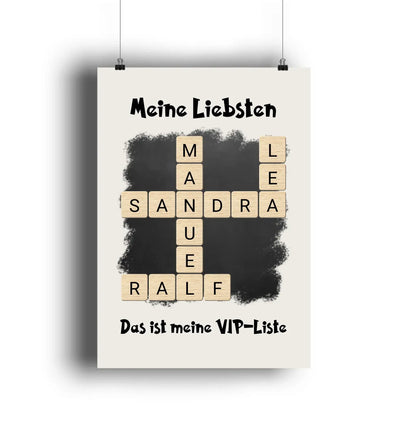 Kreuzwort-Motiv • mehrere Artikel • "Statement-Collection" • Wunschtext • Mein Motiv