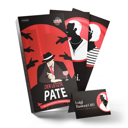 Krimidinner ’Der letzte Pate’ 4-6 Personen - Toy