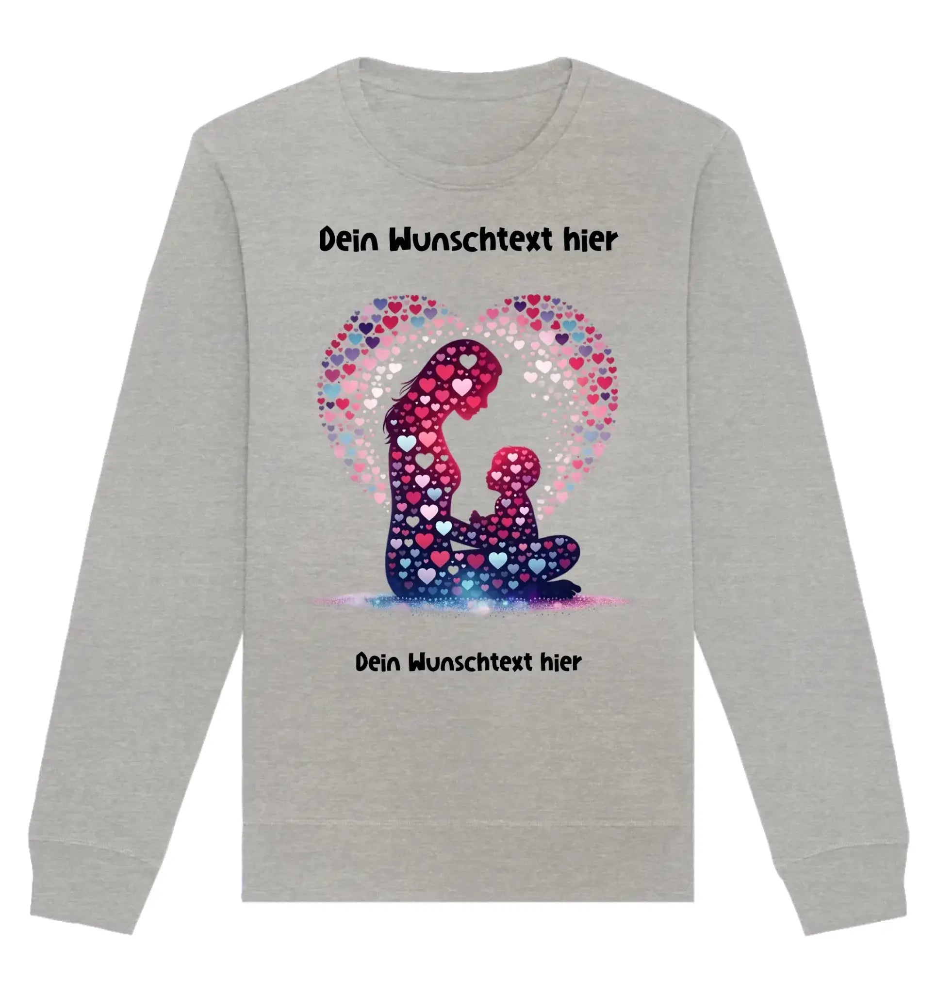 HalloGeschenk.de front-organic-basic-unisex-sweatshirt-c2c1c0-1116x