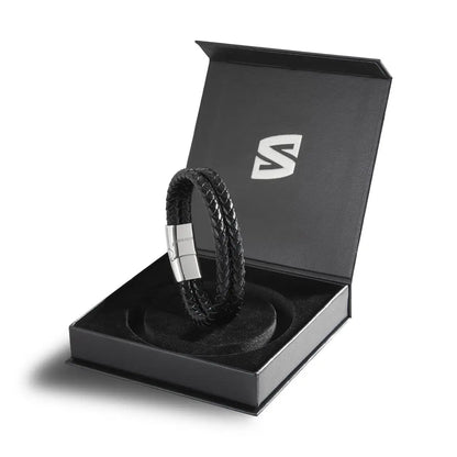Lederarmband "Double"