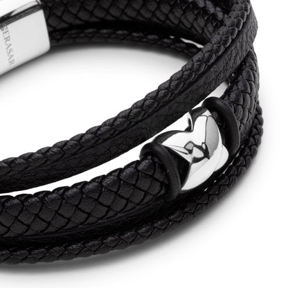 Lederarmband "Flake"