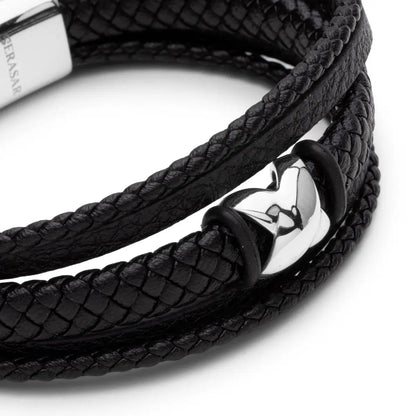 Lederarmband "Flake"
