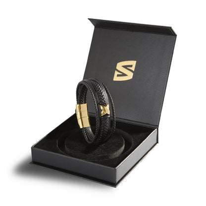Lederarmband "Flake"