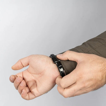 Lederarmband „Perle“