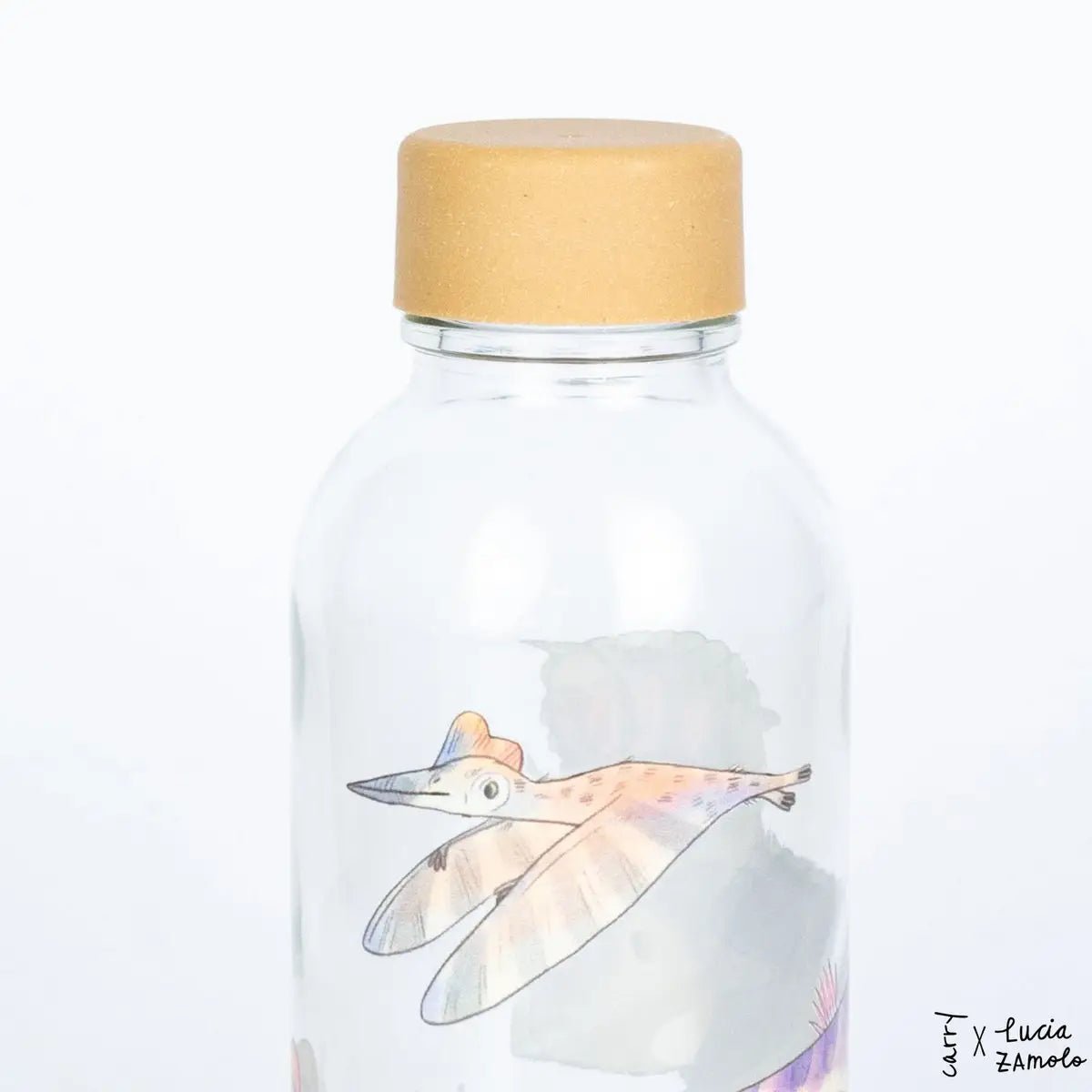LITTLE DINO 0,4 l Glasflasche