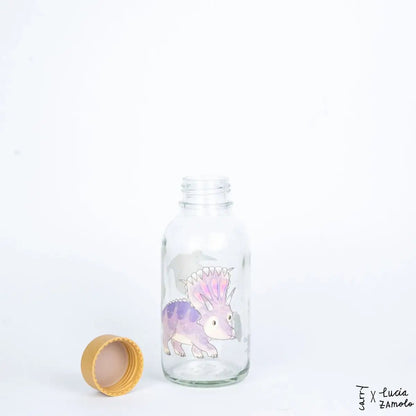 LITTLE DINO 0,4 l Glasflasche