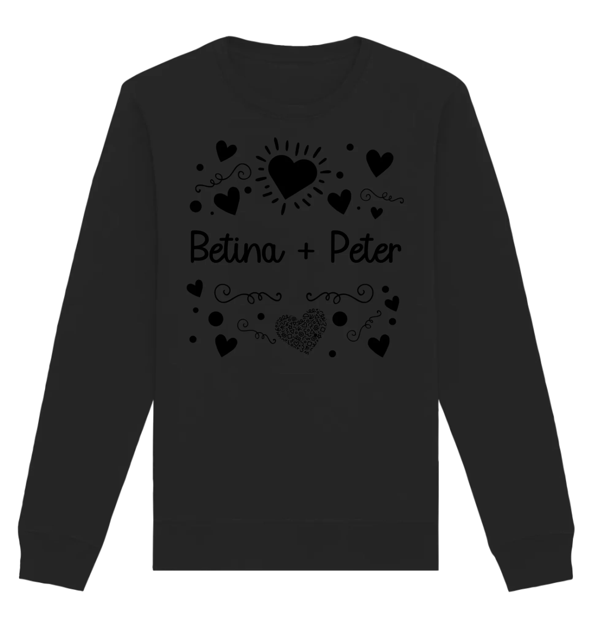 HalloGeschenk.de front-organic-basic-unisex-sweatshirt-272727-1116x