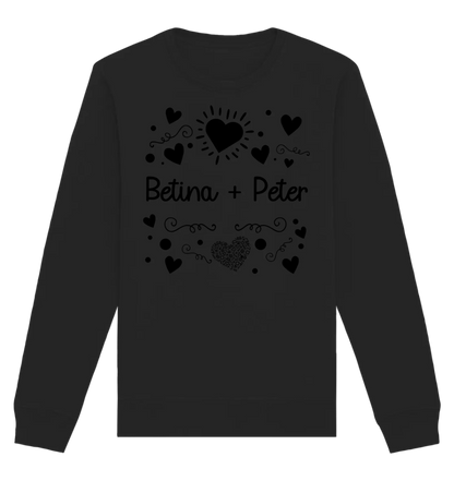 HalloGeschenk.de front-organic-basic-unisex-sweatshirt-272727-1116x