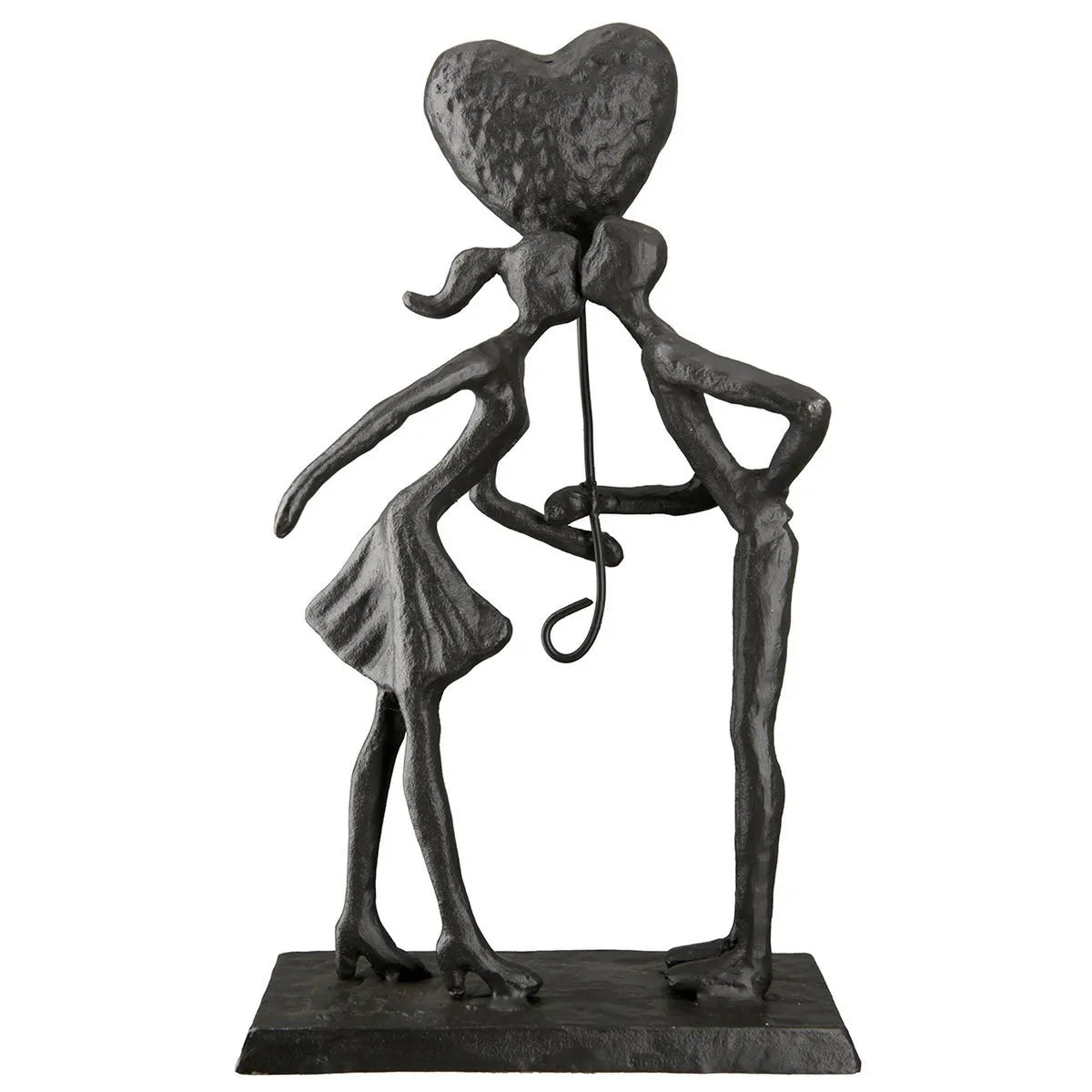 Love the first kiss • Eisen • Skulptur • Wohndeko von HalloGeschenk.de