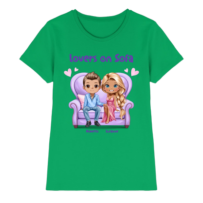 Lovers on Sofa: 2-4 Figuren (mw/mm/ww) • mehrere Artikel • ’Statement-Collection’ • Wunschtext • personalisierte