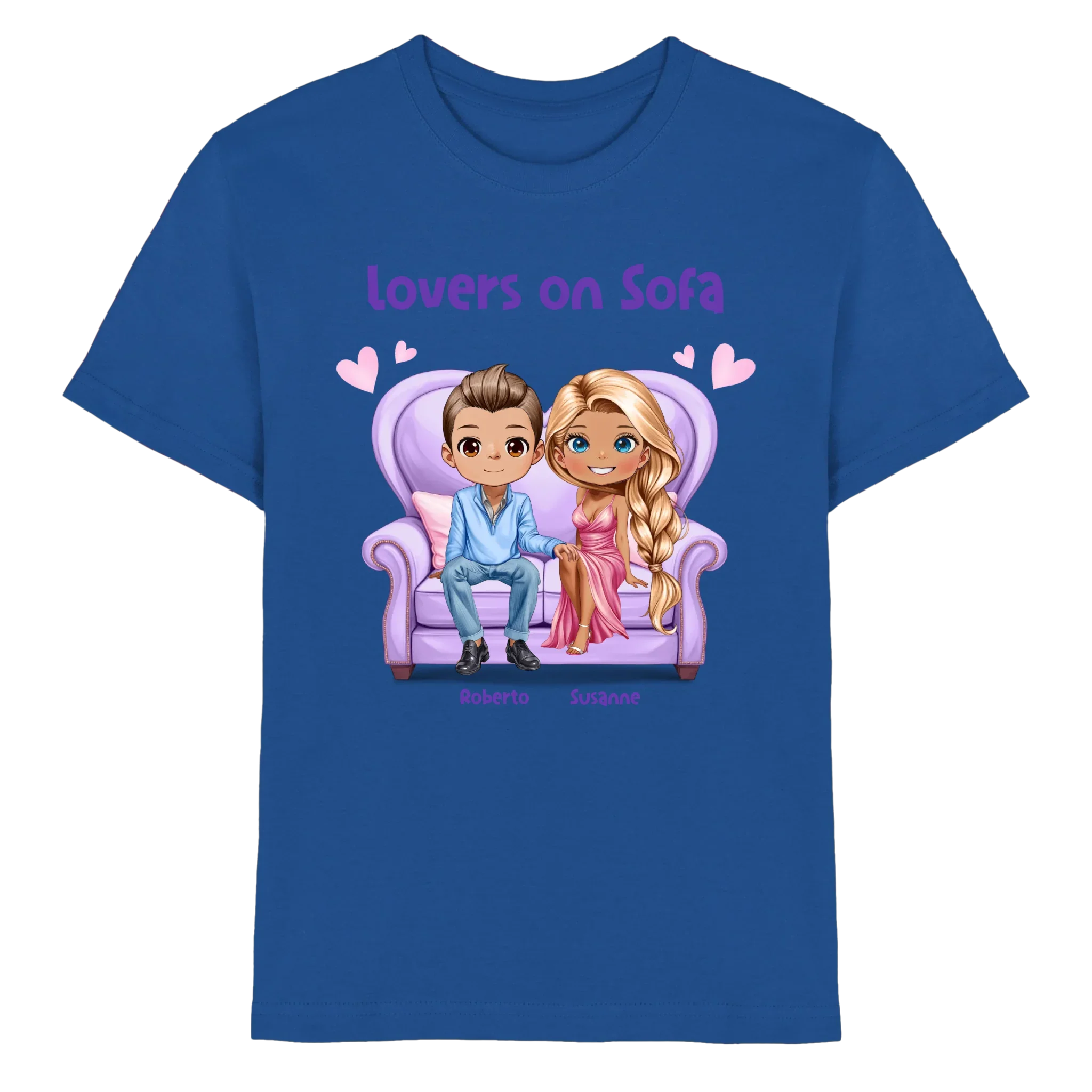 Lovers on Sofa: 2-4 Figuren (mw/mm/ww) • mehrere Artikel • ’Statement-Collection’ • Wunschtext • personalisierte