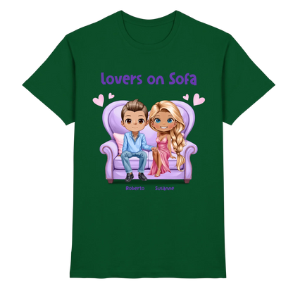 Lovers on Sofa: 2-4 Figuren (mw/mm/ww) • mehrere Artikel • ’Statement-Collection’ • Wunschtext • personalisierte