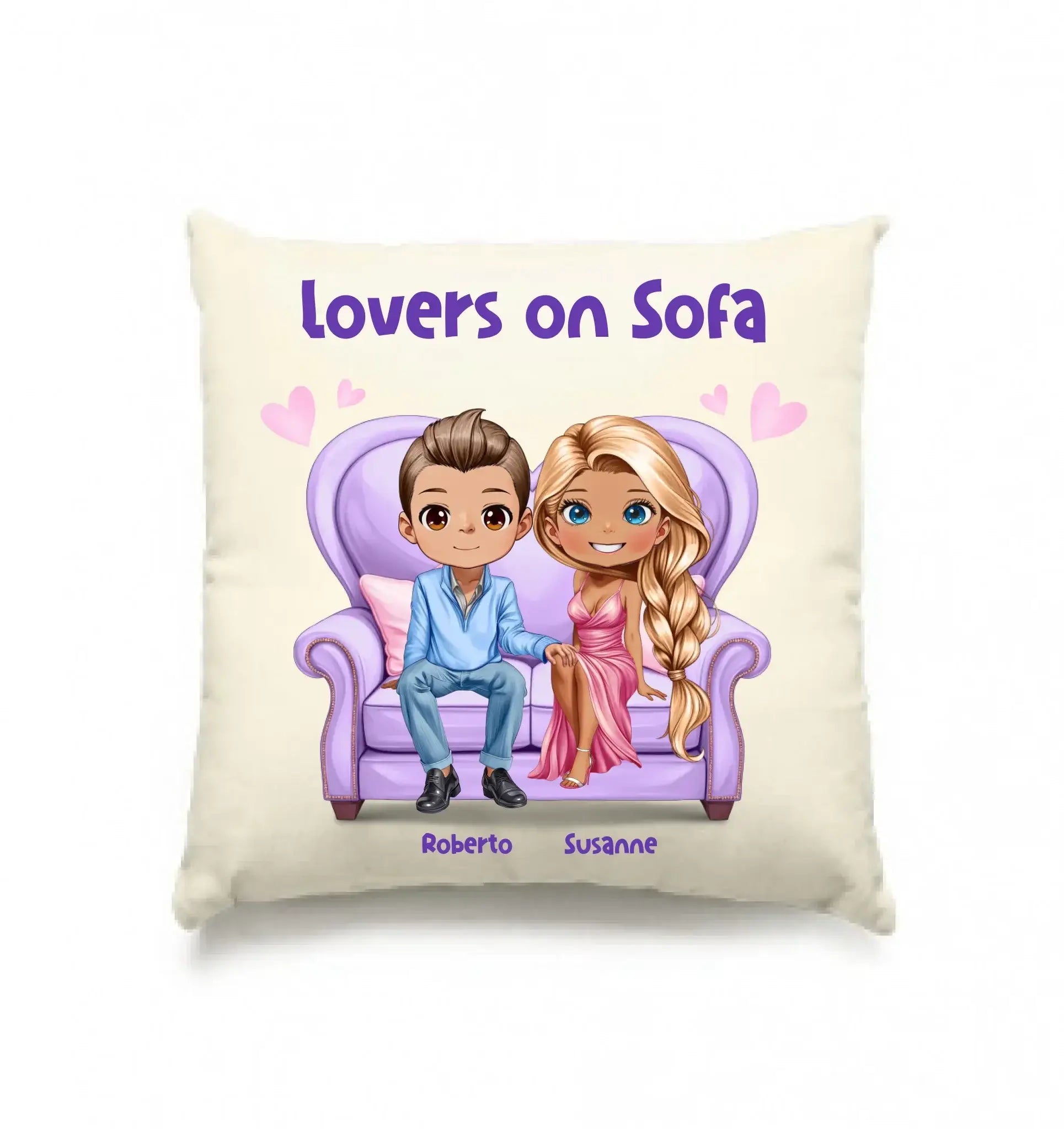 Lovers on Sofa: 2-4 Figuren (mw/mm/ww) • mehrere Artikel • ’Statement-Collection’ • Wunschtext • personalisierte