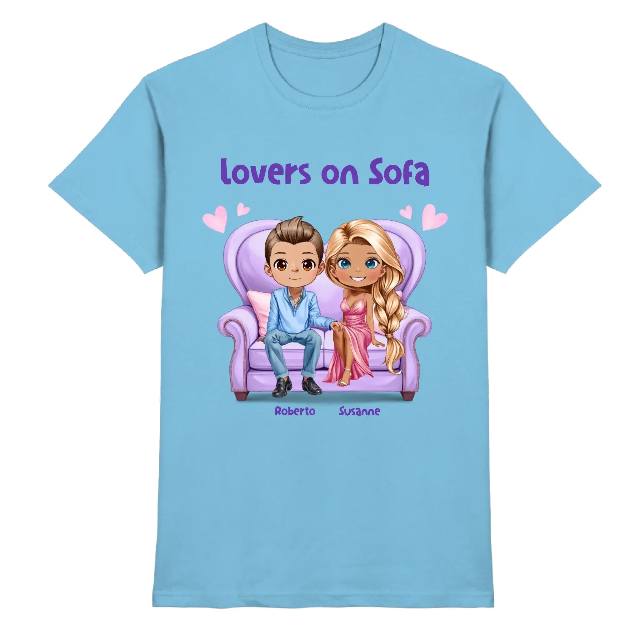 Lovers on Sofa: 2-4 Figuren (mw/mm/ww) • mehrere Artikel • ’Statement-Collection’ • Wunschtext • personalisierte