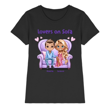 Lovers on Sofa: 2-4 Figuren (mw/mm/ww) • mehrere Artikel • ’Statement-Collection’ • Wunschtext • personalisierte