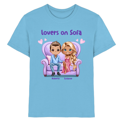 Lovers on Sofa: 2-4 Figuren (mw/mm/ww) • mehrere Artikel • ’Statement-Collection’ • Wunschtext • personalisierte