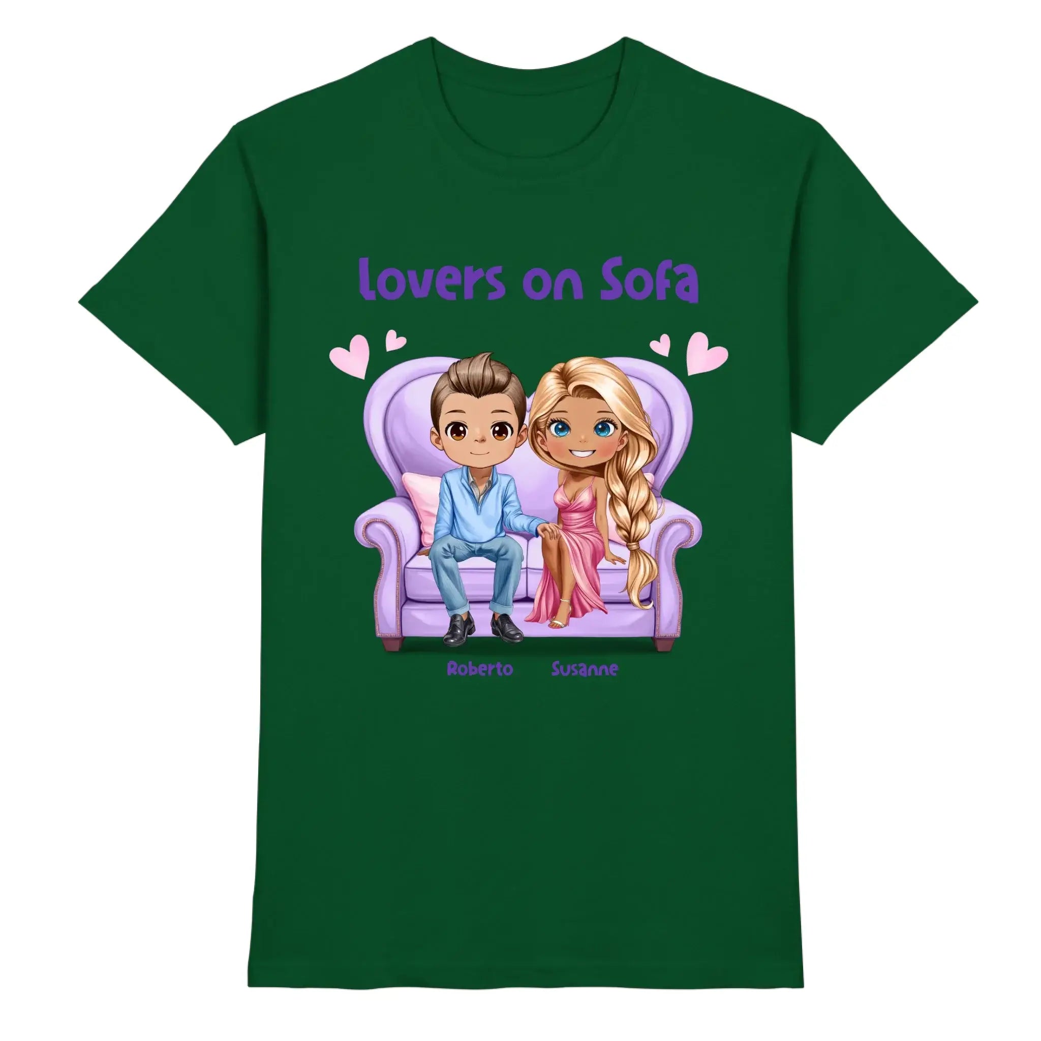 Lovers on Sofa: 2-4 Figuren (mw/mm/ww) • mehrere Artikel • ’Statement-Collection’ • Wunschtext • personalisierte