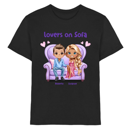 Lovers on Sofa: 2-4 Figuren (mw/mm/ww) • mehrere Artikel • ’Statement-Collection’ • Wunschtext • personalisierte