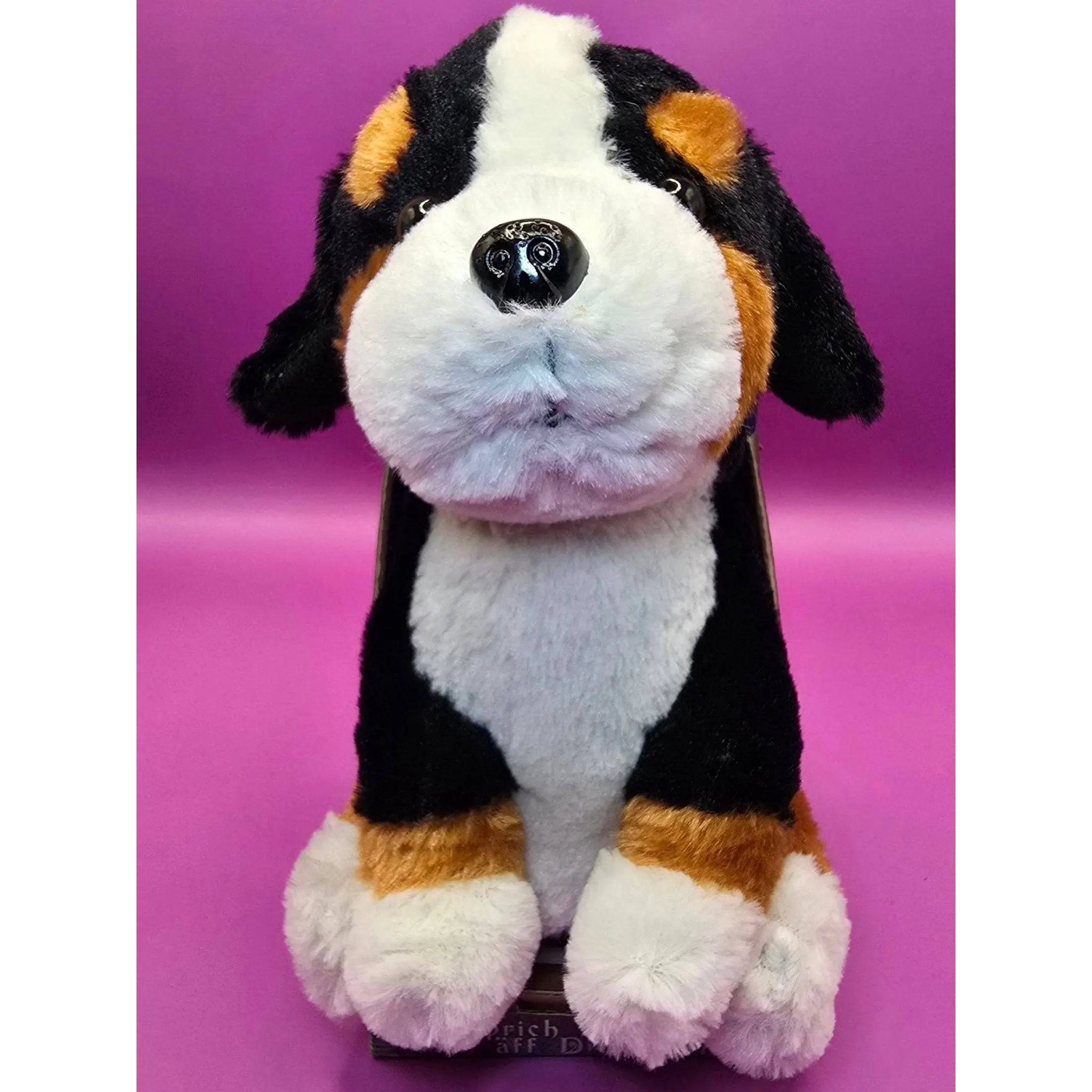 Lustiger Laber-Berner-Sennenhund ROCKY, der alles nachplappert • inkl. Batterien • 12,5x15x19,5 cm • Labertiere