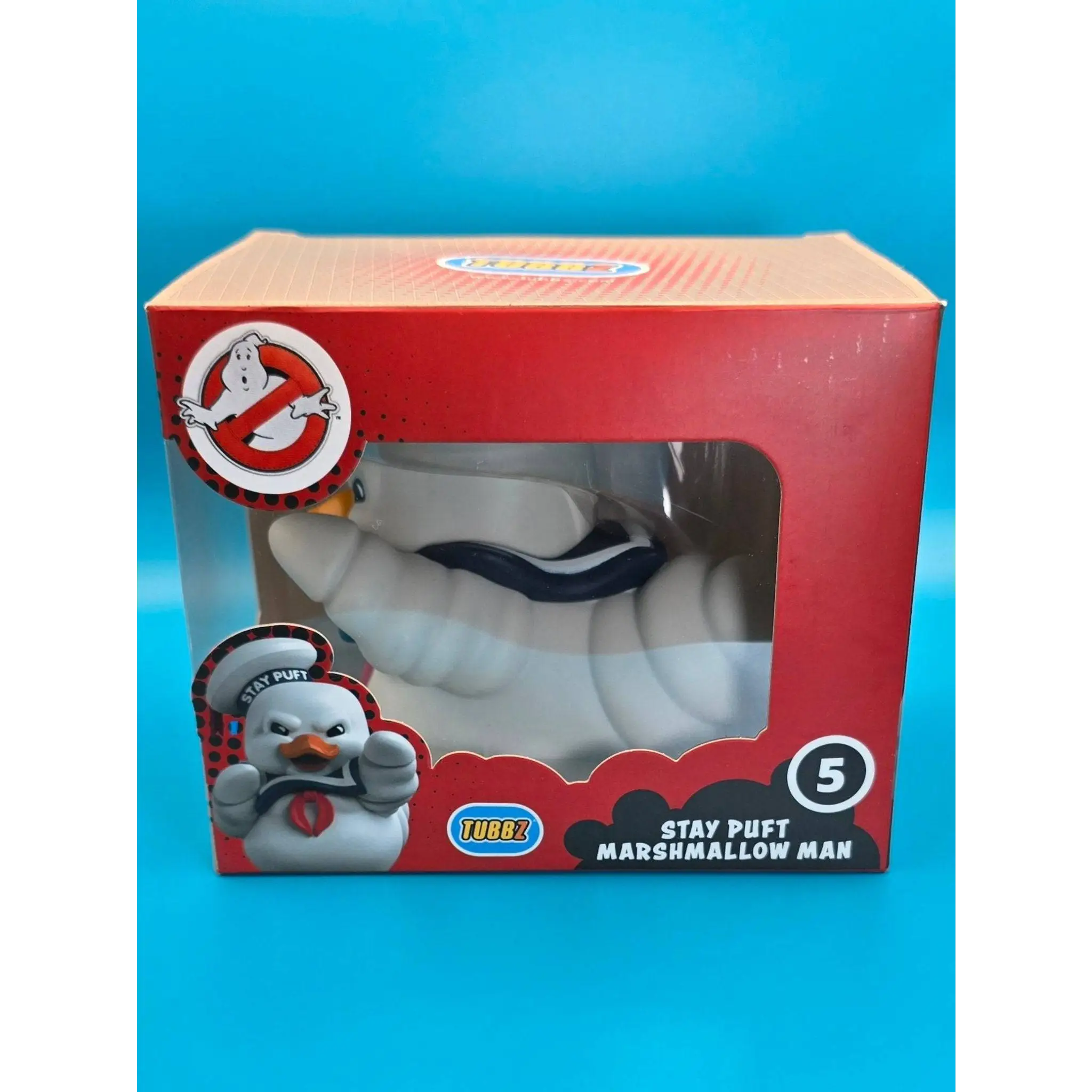 Marshmallow Man Stay Puft • Ghostbusters • TUBBZ • Sammlerente • Ente • PVC • offizielles Lizenzprodukt
