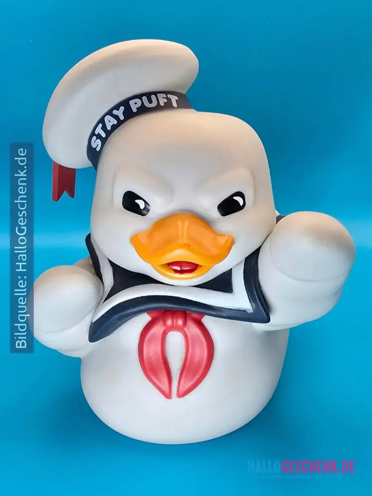 Marshmallow Man Stay Puft • Ghostbusters • TUBBZ • Sammlerente • Ente • PVC • offizielles Lizenzprodukt
