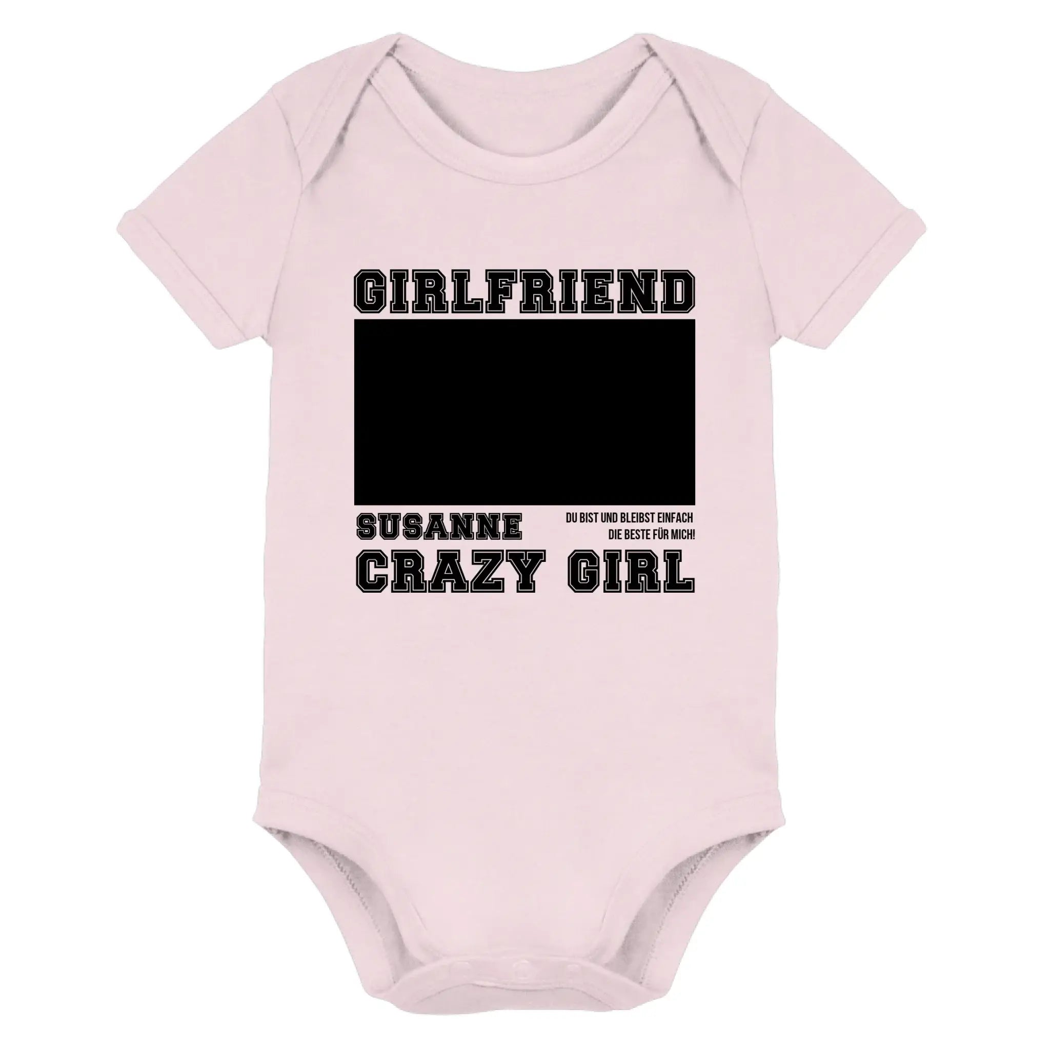 Mein Fotomotiv 13 (1-2 Bilder) • mehrere Artikel • ’Statement-Collection’ • Wunschtext • personalisiert - Premium Baby