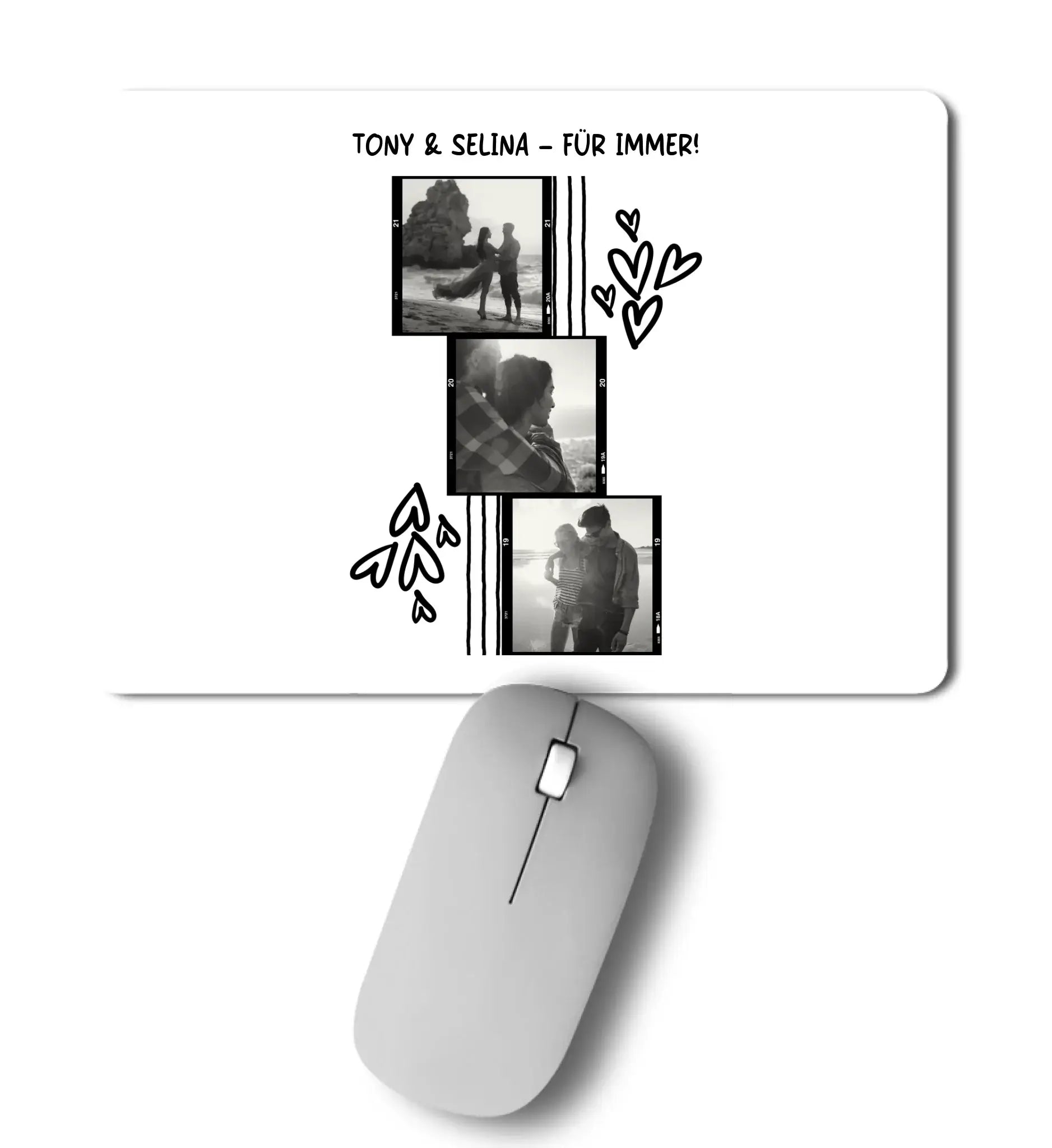 Mein Fotomotiv • Mousepad - Mousepad / Сolored / 27cm-x-19cm - Premium Herren T-Shirt