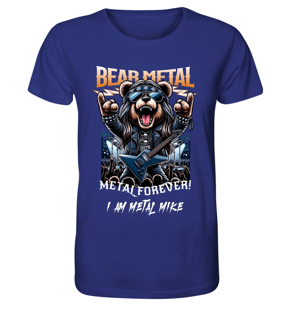 METAL FOREVER! • Musik • Music • Heavy Metal • Rock • Unisex Premium T-Shirt XS - 5XL aus Bio - Baumwolle für Herren & Damen • personalisiert • Motivprodukt von HalloGeschenk.de