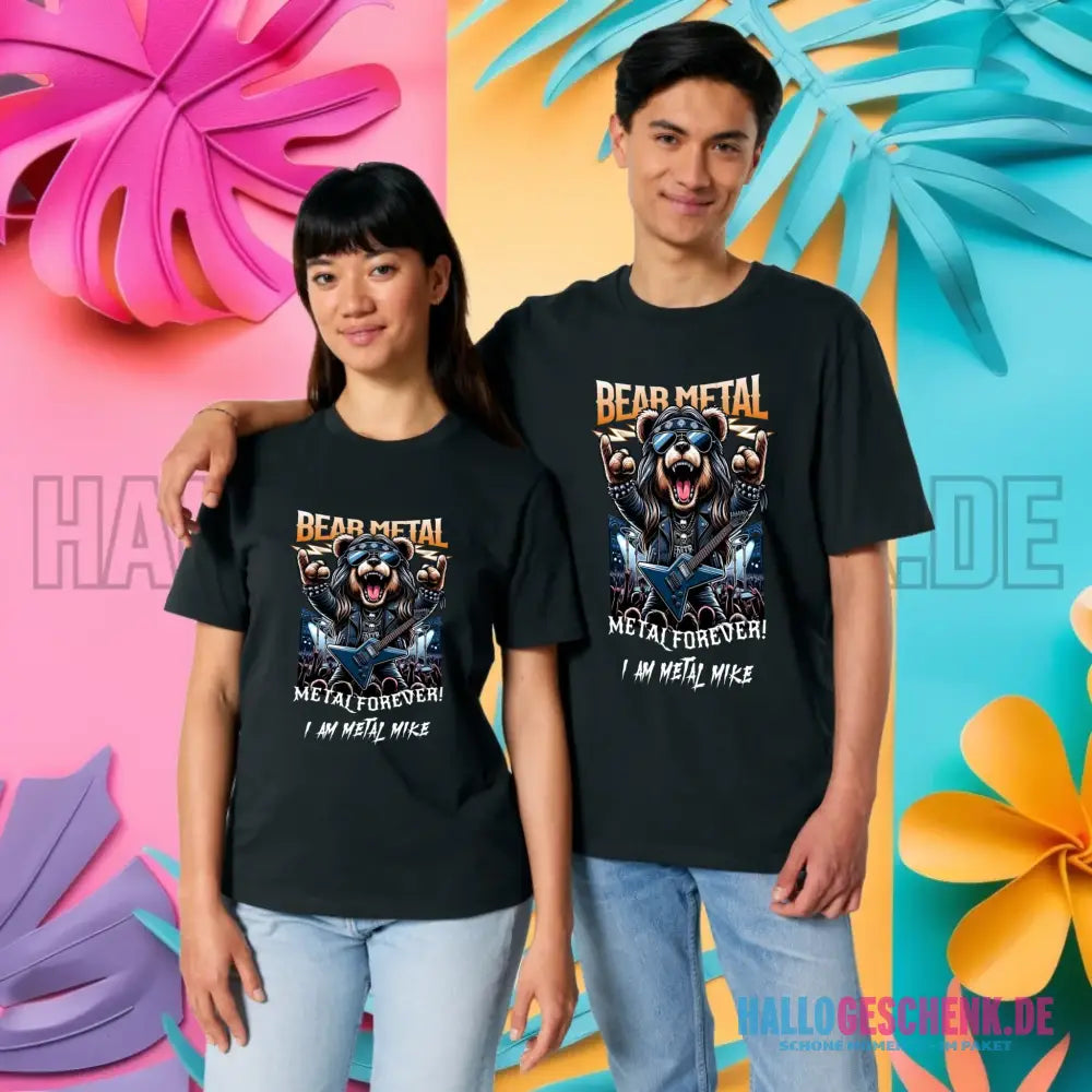 METAL FOREVER! • Musik • Music • Heavy Metal • Rock • Unisex Premium T-Shirt XS-5XL aus Bio-Baumwolle für Herren & Damen • personalisiert • Motivprodukt