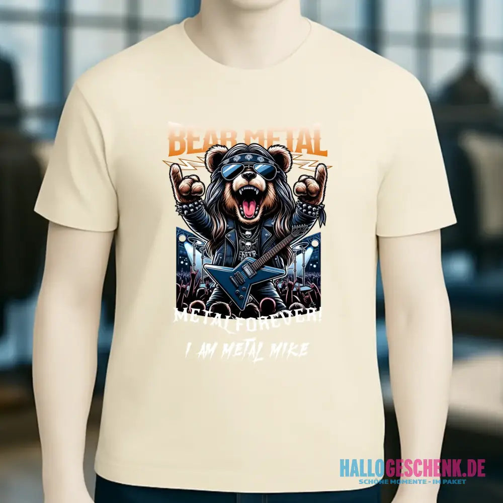 METAL FOREVER! • Musik • Music • Heavy Metal • Rock • Unisex Premium T-Shirt XS-5XL aus Bio-Baumwolle für Herren & Damen • personalisiert • Motivprodukt