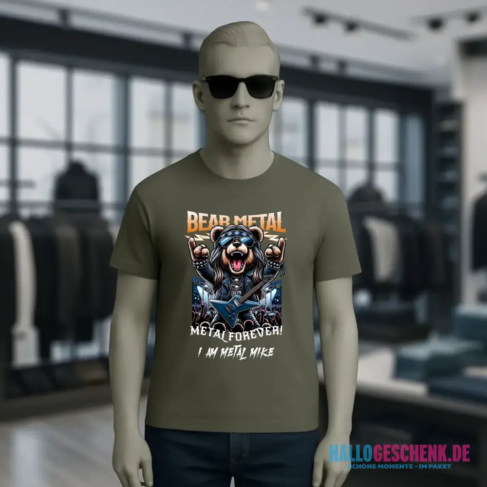 METAL FOREVER! • Musik • Music • Heavy Metal • Rock • Unisex Premium T-Shirt XS-5XL aus Bio-Baumwolle für Herren & Damen • personalisiert • Motivprodukt
