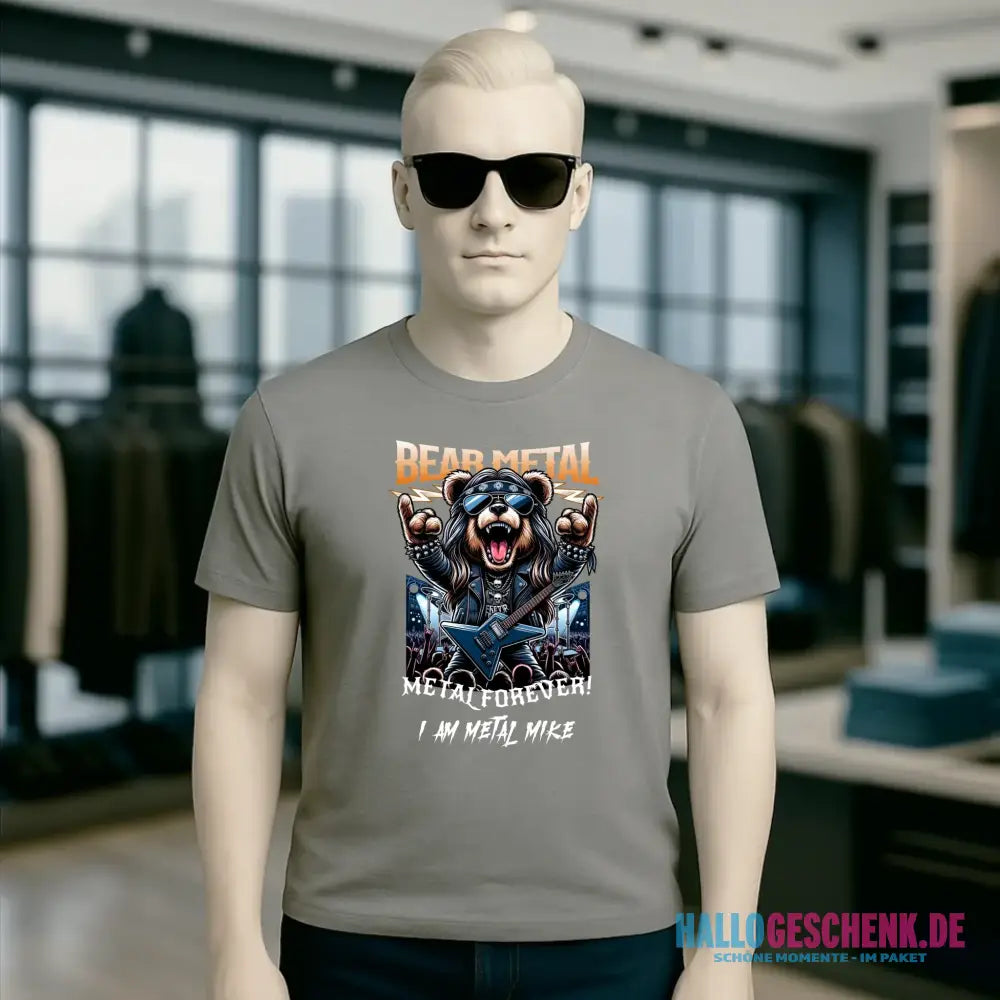 METAL FOREVER! • Musik • Music • Heavy Metal • Rock • Unisex Premium T-Shirt XS-5XL aus Bio-Baumwolle für Herren & Damen • personalisiert • Motivprodukt