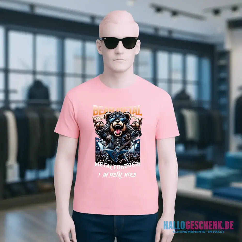 METAL FOREVER! • Musik • Music • Heavy Metal • Rock • Unisex Premium T-Shirt XS-5XL aus Bio-Baumwolle für Herren & Damen • personalisiert • Motivprodukt