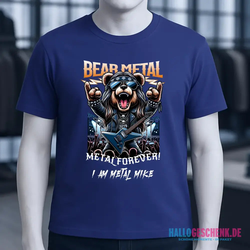 METAL FOREVER! • Musik • Music • Heavy Metal • Rock • Unisex Premium T-Shirt XS-5XL aus Bio-Baumwolle für Herren & Damen • personalisiert • Motivprodukt