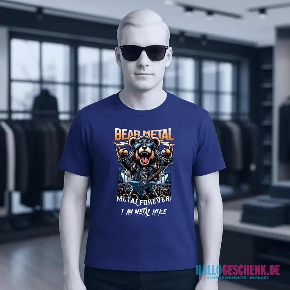 METAL FOREVER! • Musik • Music • Heavy Metal • Rock • Unisex Premium T-Shirt XS-5XL aus Bio-Baumwolle für Herren & Damen • personalisiert • Motivprodukt