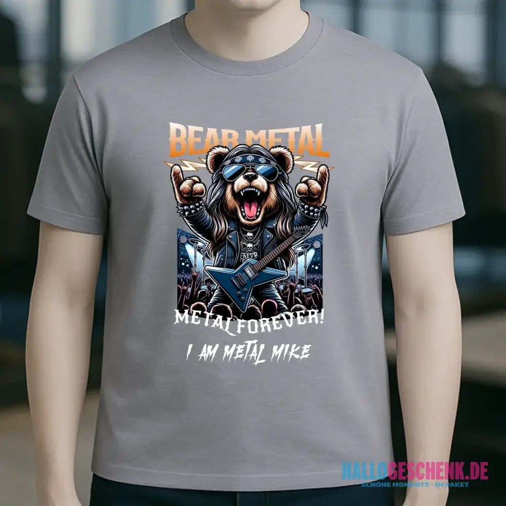 METAL FOREVER! • Musik • Music • Heavy Metal • Rock • Unisex Premium T-Shirt XS-5XL aus Bio-Baumwolle für Herren & Damen • personalisiert • Motivprodukt
