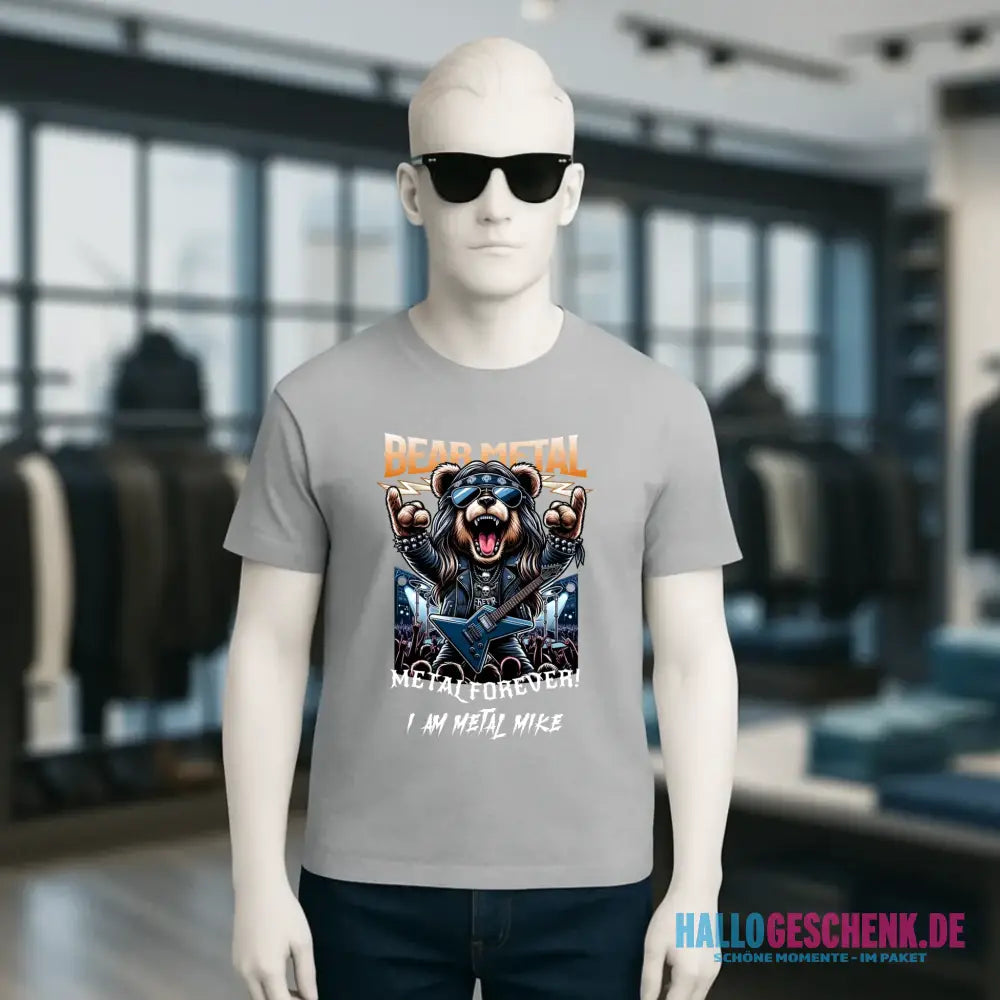 METAL FOREVER! • Musik • Music • Heavy Metal • Rock • Unisex Premium T-Shirt XS-5XL aus Bio-Baumwolle für Herren & Damen • personalisiert • Motivprodukt