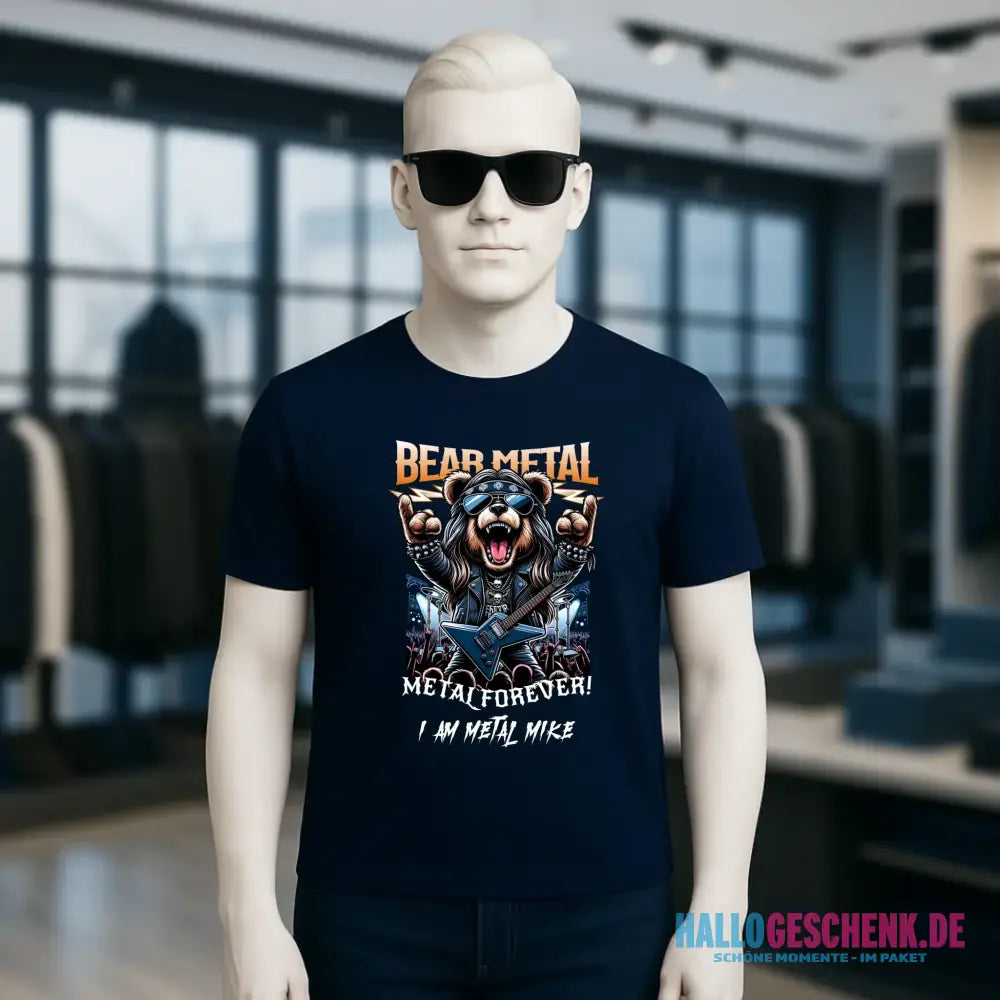 METAL FOREVER! • Musik • Music • Heavy Metal • Rock • Unisex Premium T-Shirt XS-5XL aus Bio-Baumwolle für Herren & Damen • personalisiert • Motivprodukt
