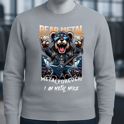 METAL FOREVER! • Musik • Music • Heavy Metal • Rock • Unisex Sweatshirt Bio-Baumwolle in 4 Farben XS-3XL • personalisiert