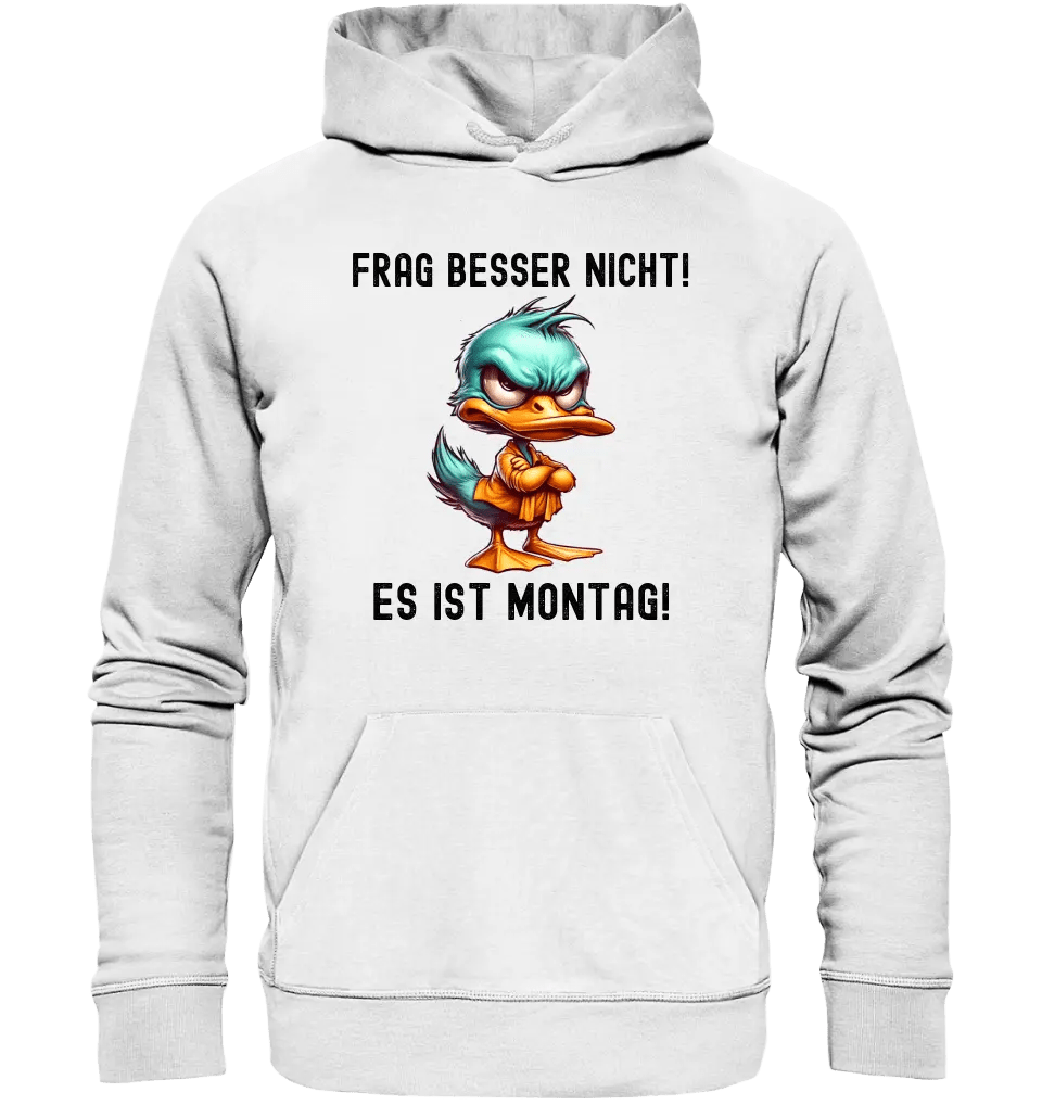 Miese Ente • Passe den Text an • Unisex Premium Hoodie XS - 5XL aus Bio - Baumwolle für Damen & Herren • Exklusivdesign • personalisiert - HalloGeschenk.de