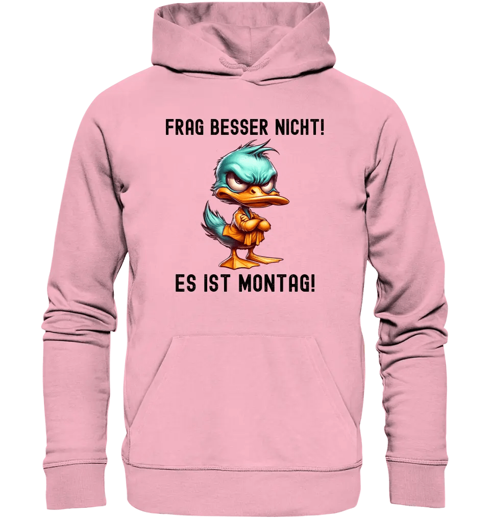 Miese Ente • Passe den Text an • Unisex Premium Hoodie XS-5XL aus Bio-Baumwolle für Damen & Herren • Exklusivdesign • personalisiert