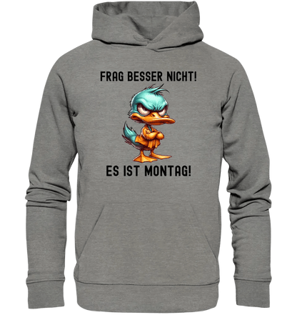 Miese Ente • Passe den Text an • Unisex Premium Hoodie XS-5XL aus Bio-Baumwolle für Damen & Herren • Exklusivdesign • personalisiert