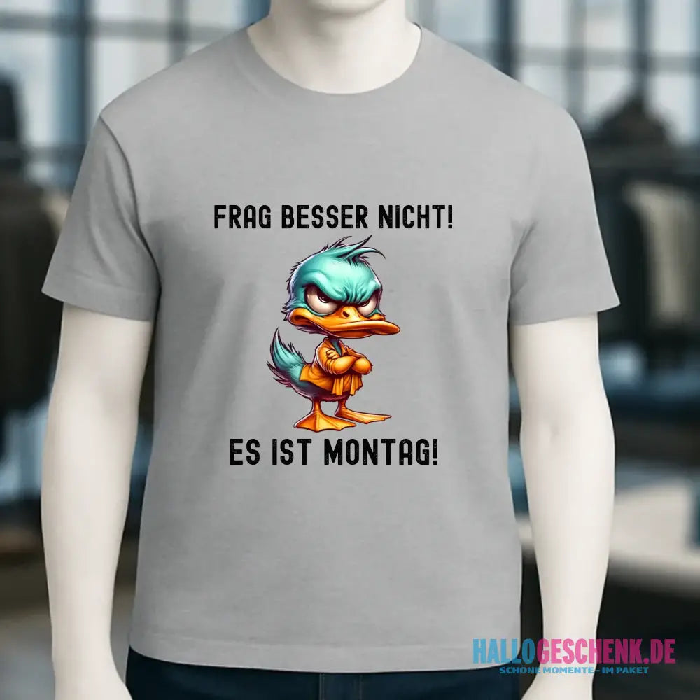 Miese Ente • Passe den Text an • Unisex Premium T-Shirt XS-5XL aus Bio-Baumwolle für Damen & Herren • Exklusivdesign • personalisiert