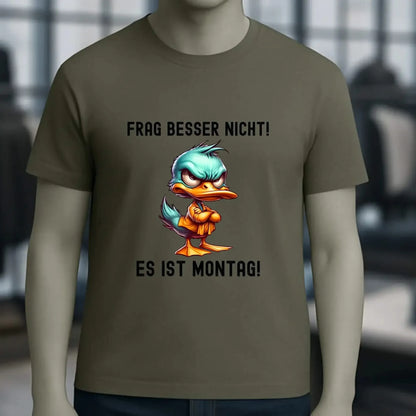 Miese Ente • Passe den Text an • Unisex Premium T-Shirt XS-5XL aus Bio-Baumwolle für Damen & Herren • Exklusivdesign • personalisiert