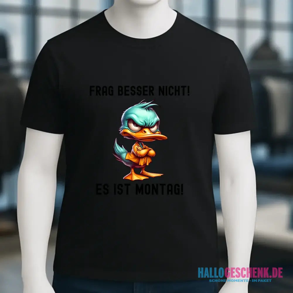 Miese Ente • Passe den Text an • Unisex Premium T-Shirt XS-5XL aus Bio-Baumwolle für Damen & Herren • Exklusivdesign • personalisiert