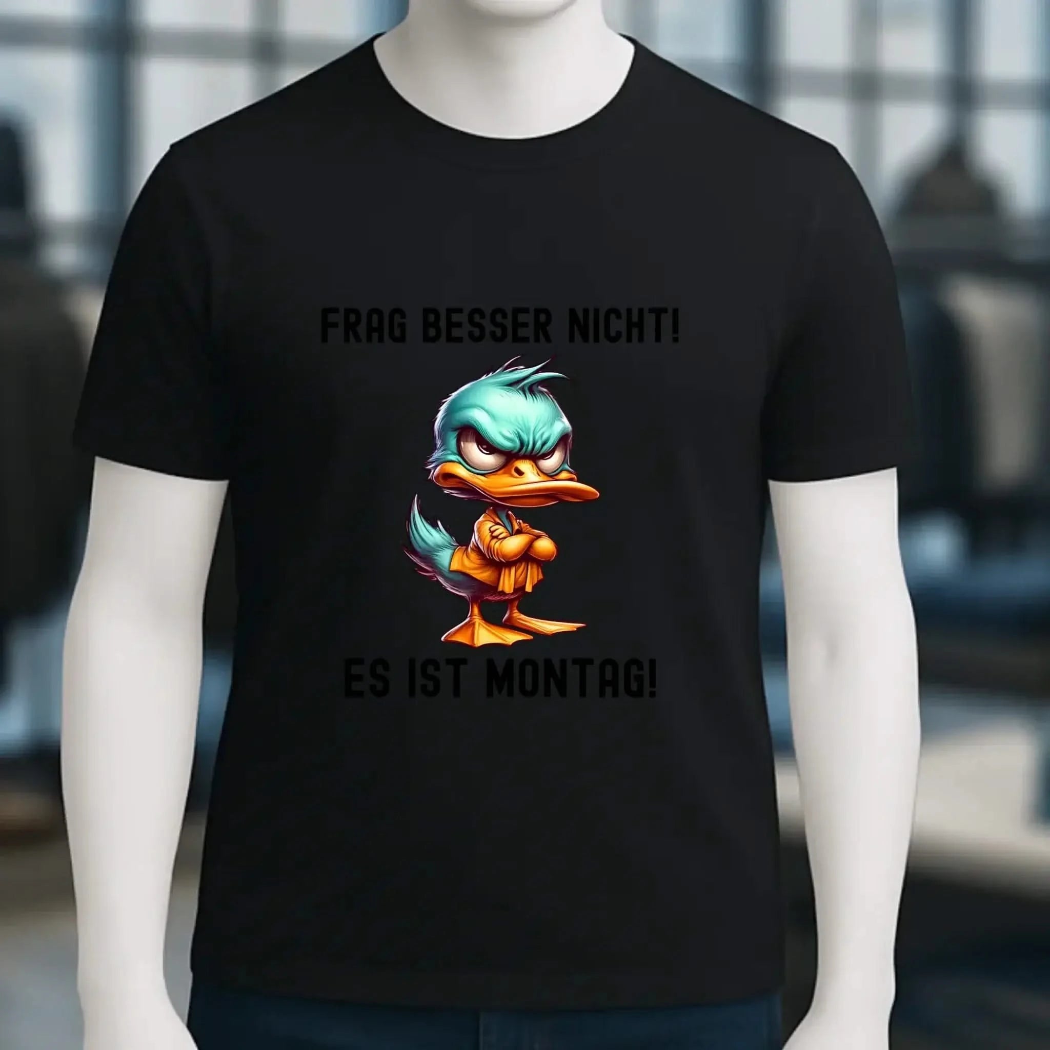 Miese Ente • Passe den Text an • Unisex Premium T-Shirt XS-5XL aus Bio-Baumwolle für Damen & Herren • Exklusivdesign • personalisiert