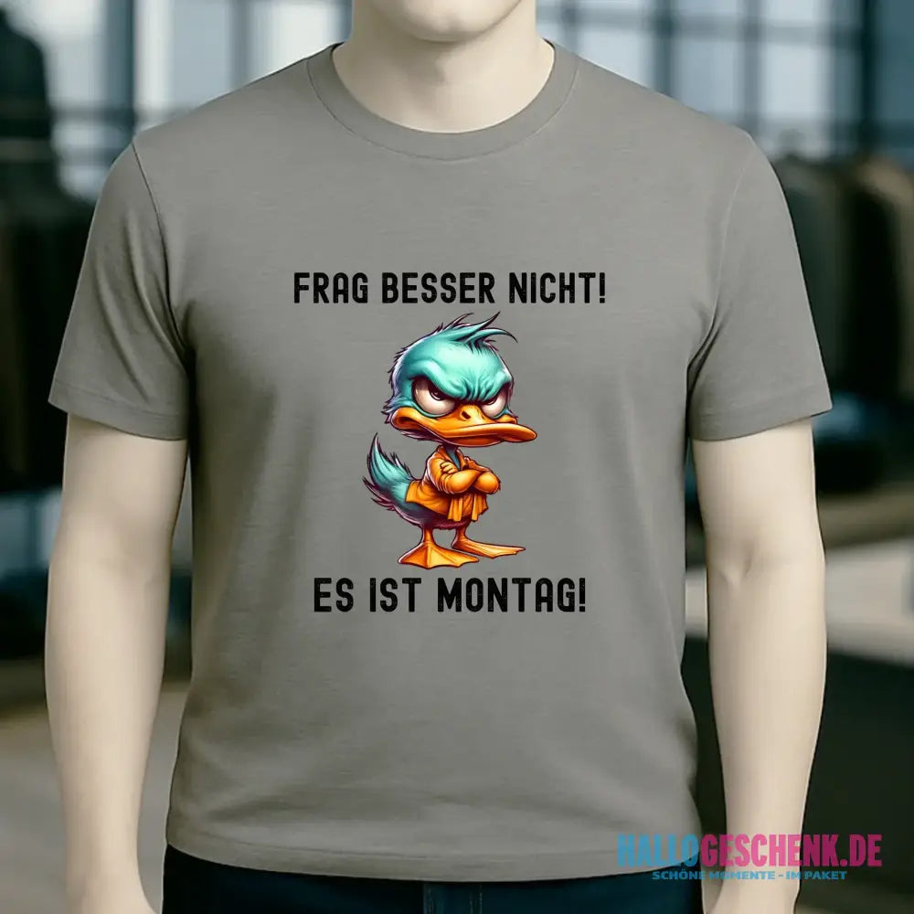 Miese Ente • Passe den Text an • Unisex Premium T-Shirt XS-5XL aus Bio-Baumwolle für Damen & Herren • Exklusivdesign • personalisiert